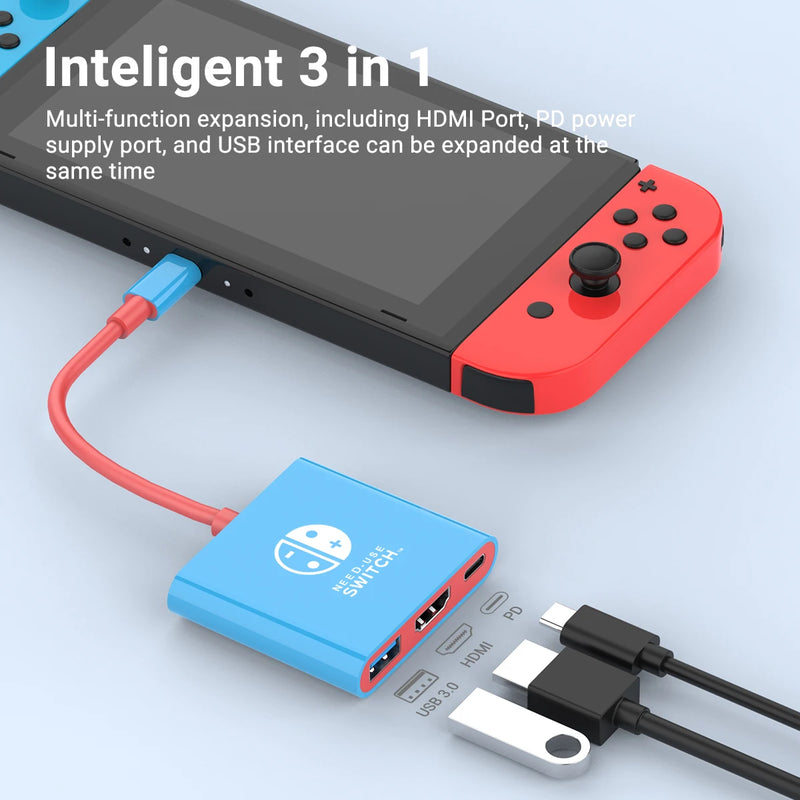 Portable Nintendo Switch Docking Station