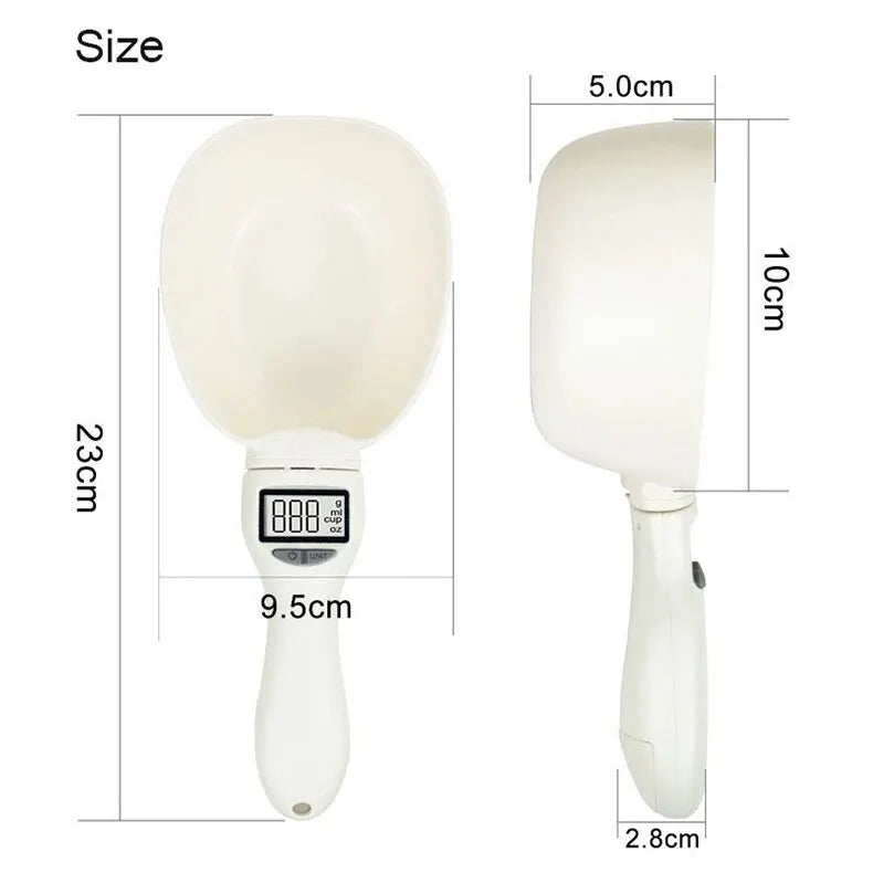 Pet Food Measuring Spoon Scale