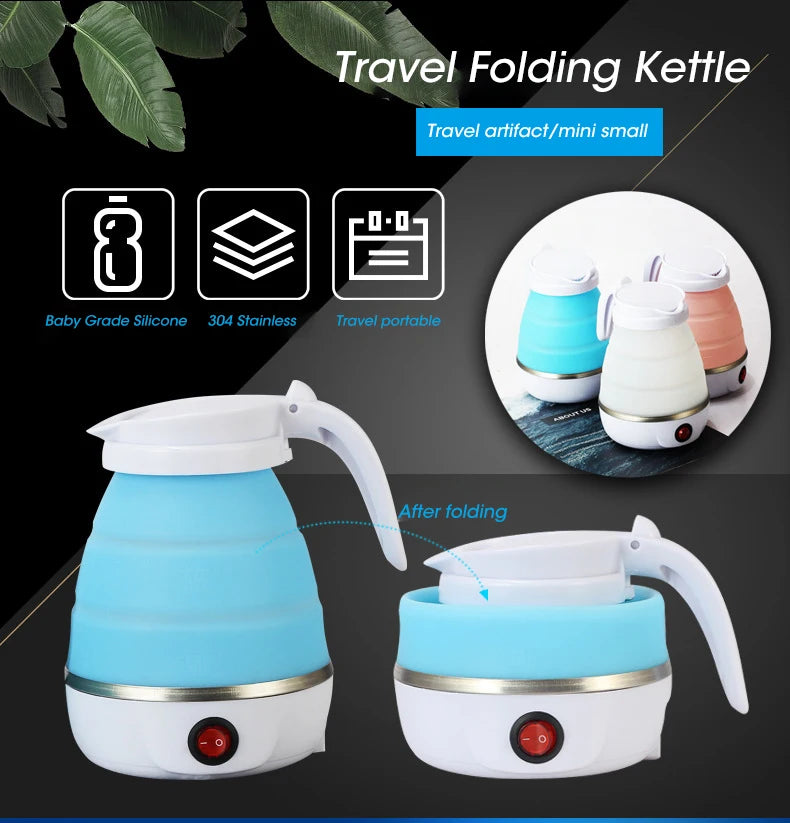 0.6L Mini Folding Kettle