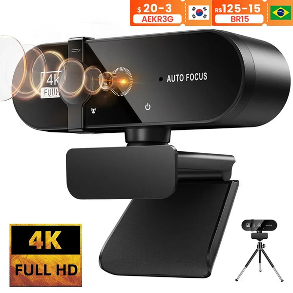 HD Webcam with Microphone