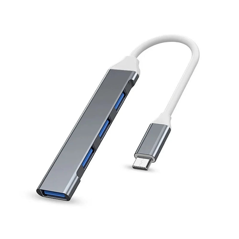 USB Type-C Hub Mini – 4-in-1 Adapter