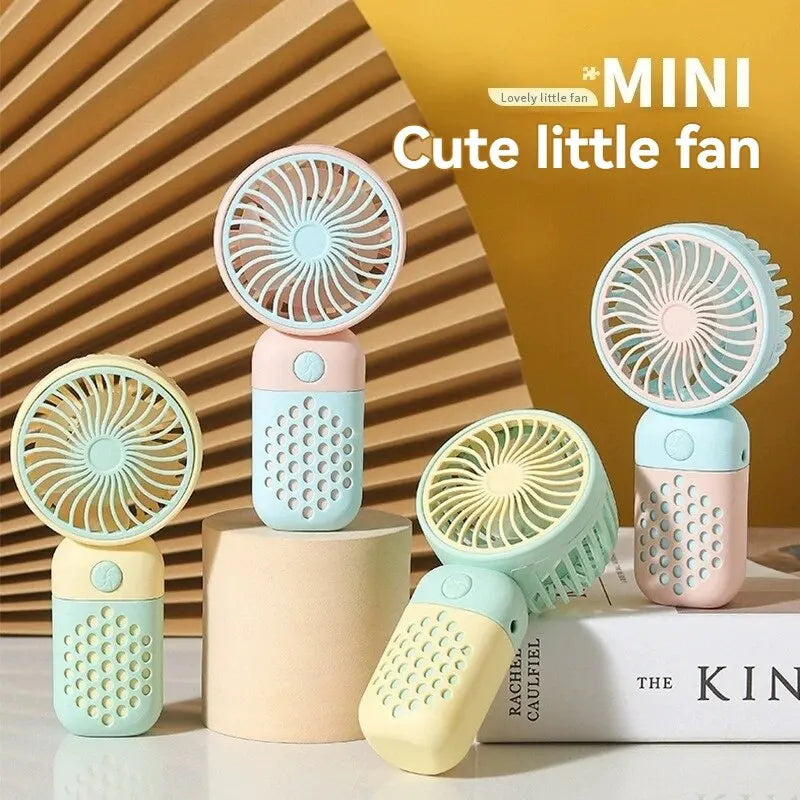 Handheld Cartoon Mini USB Fan