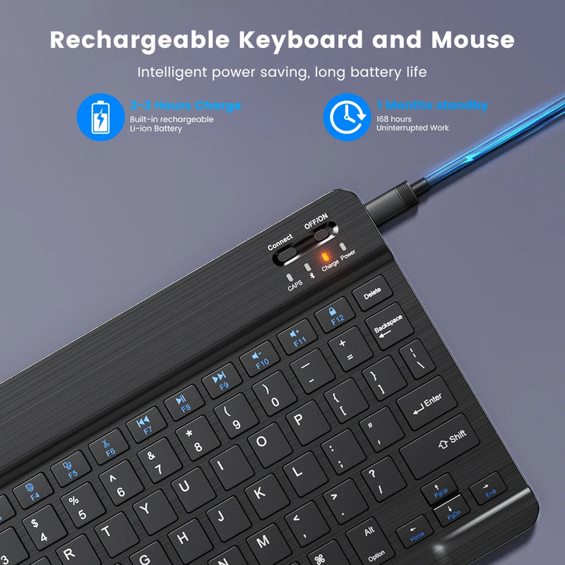 78-Key Bluetooth Wireless Keyboard