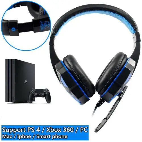 Deep Bass Stereo Wired Gaming Headset