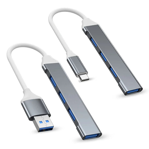 USB Type-C Hub Mini – 4-in-1 Adapter