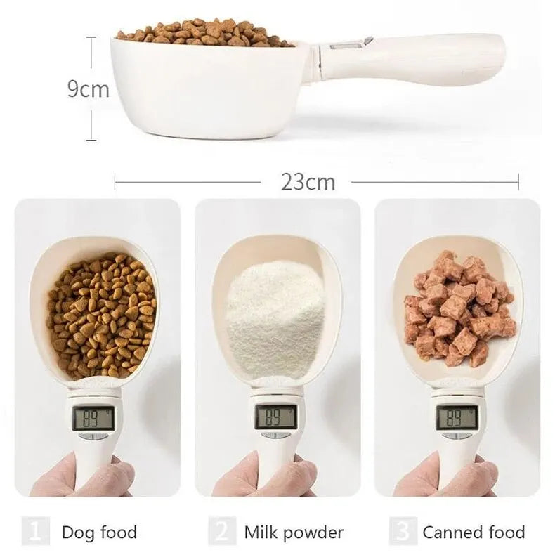 Pet Food Measuring Spoon Scale