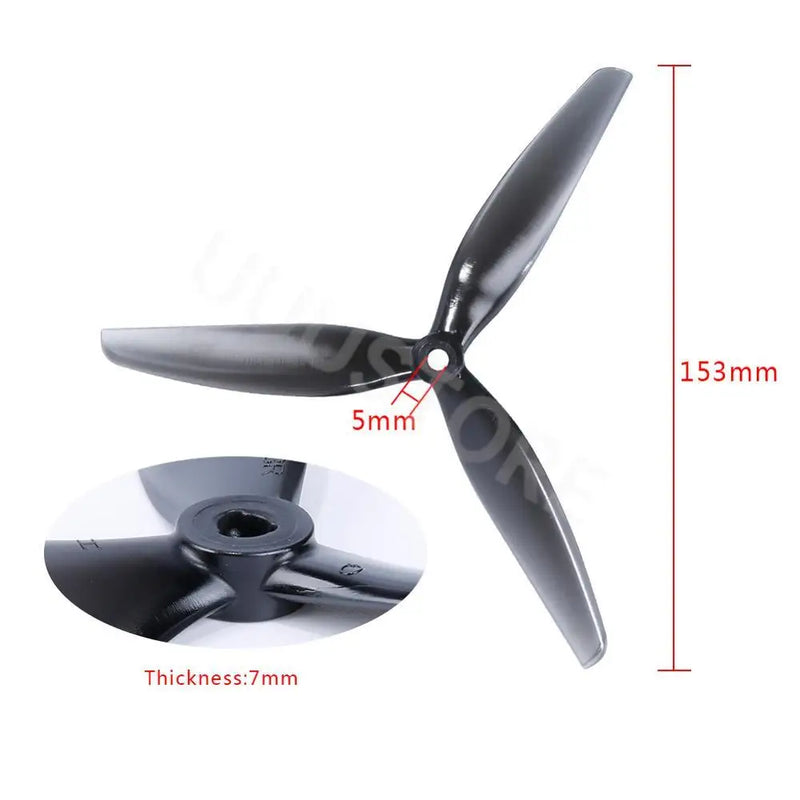 Tri-blade Propeller (4 pcs)